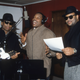 Singer Alexander O’Neal during a recording session with Jimmy Jam and Terry Lewis in Minneapolis, Minnesota in 1988.